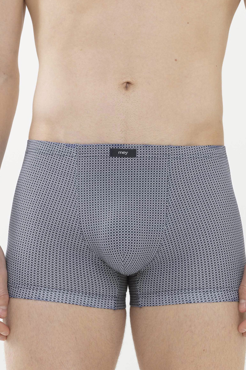 Mey shorty blauw met printje