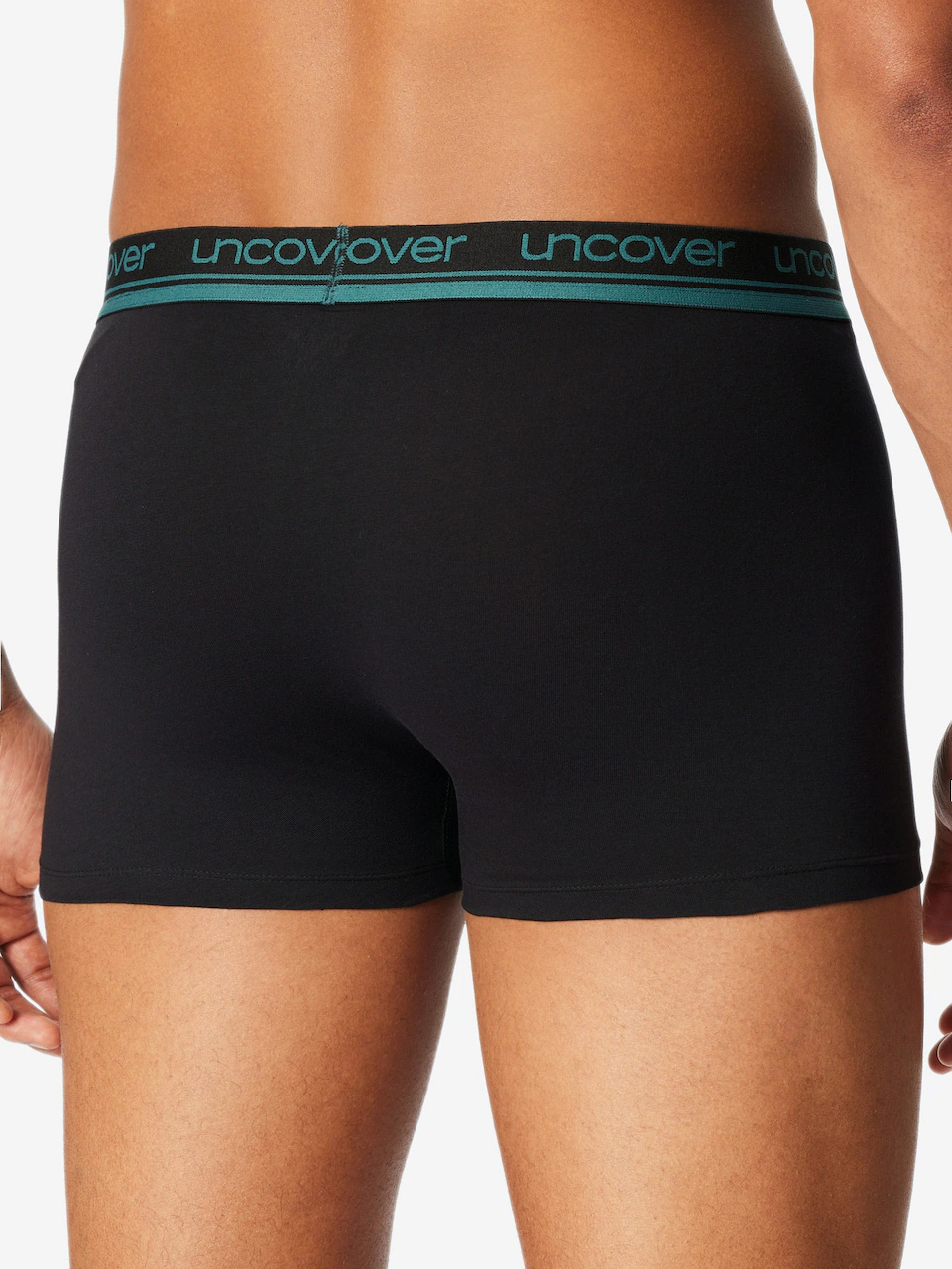 Schiesser Boxershorts Uncover 3-pack blauw 