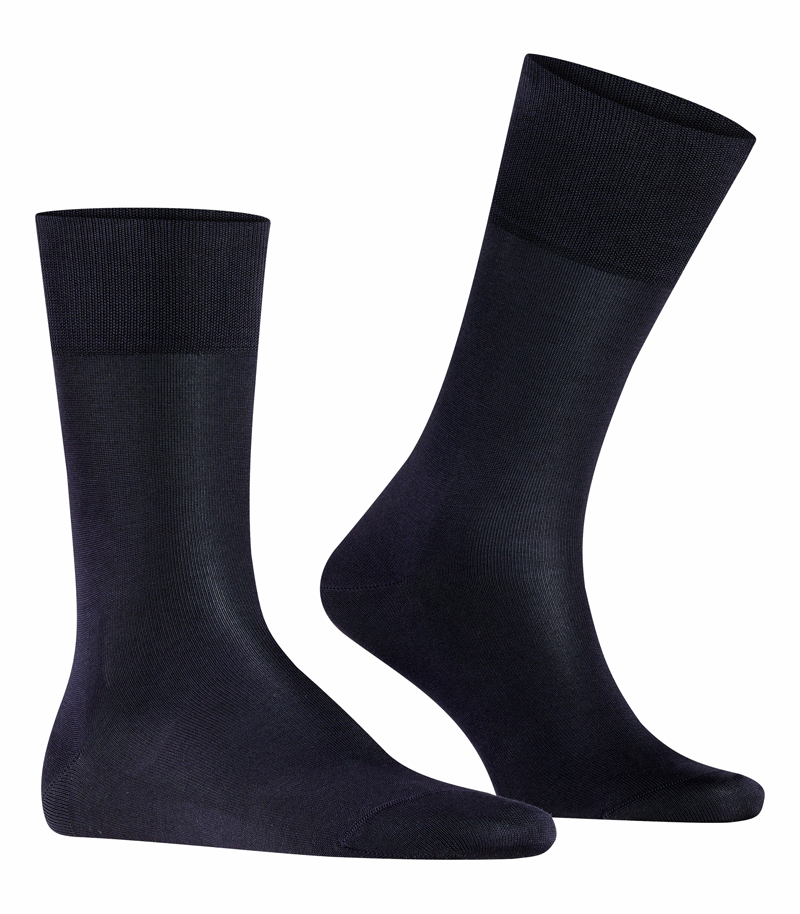 Falke Tiago donkerblauwe sokken