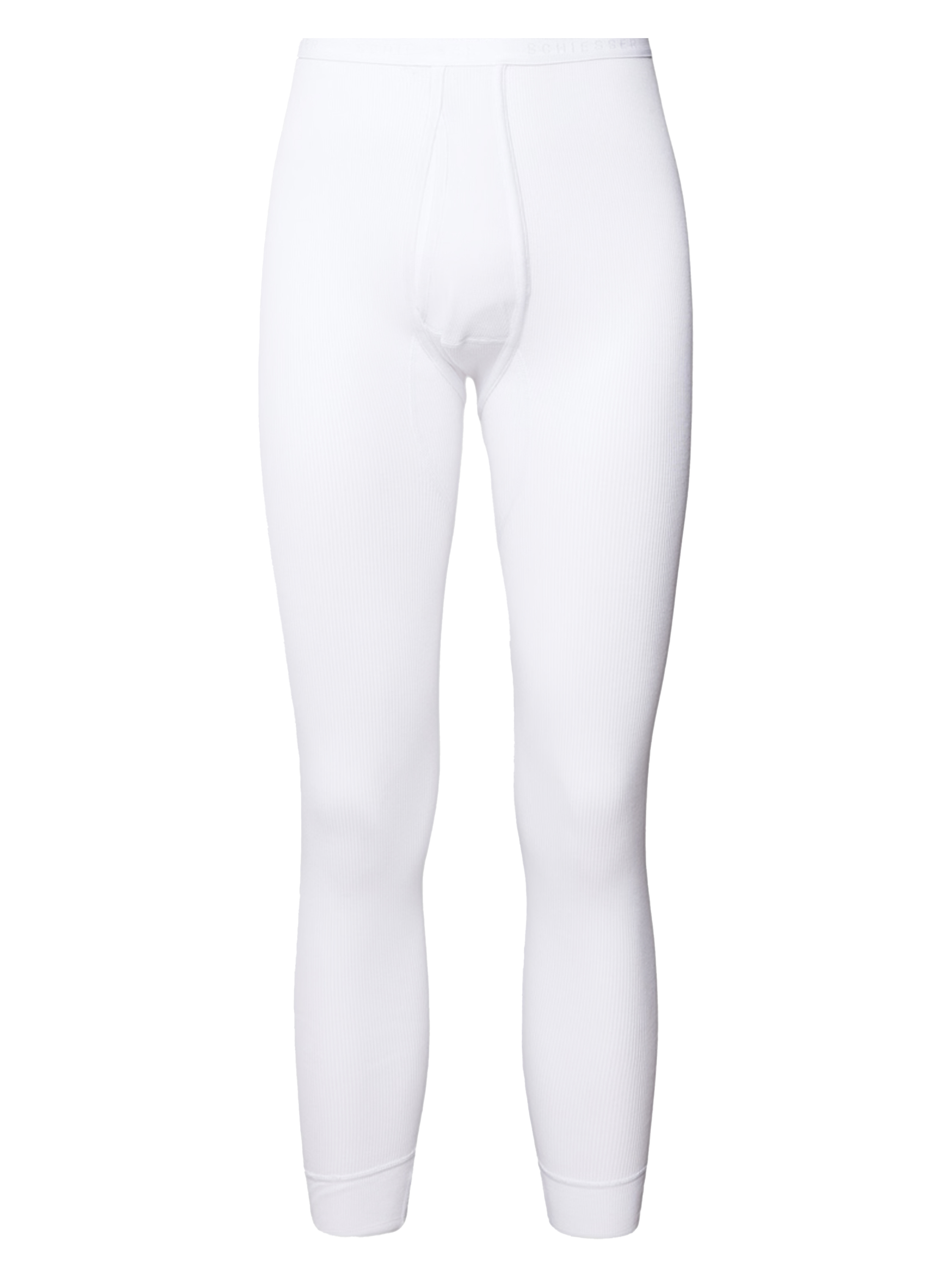 Schiesser Lange onderbroek met gulp Original classics wit