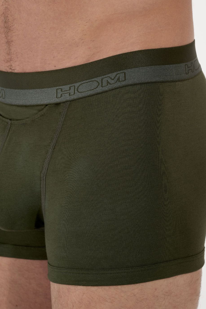 Hom Ho1 short met horizontale gulp groen