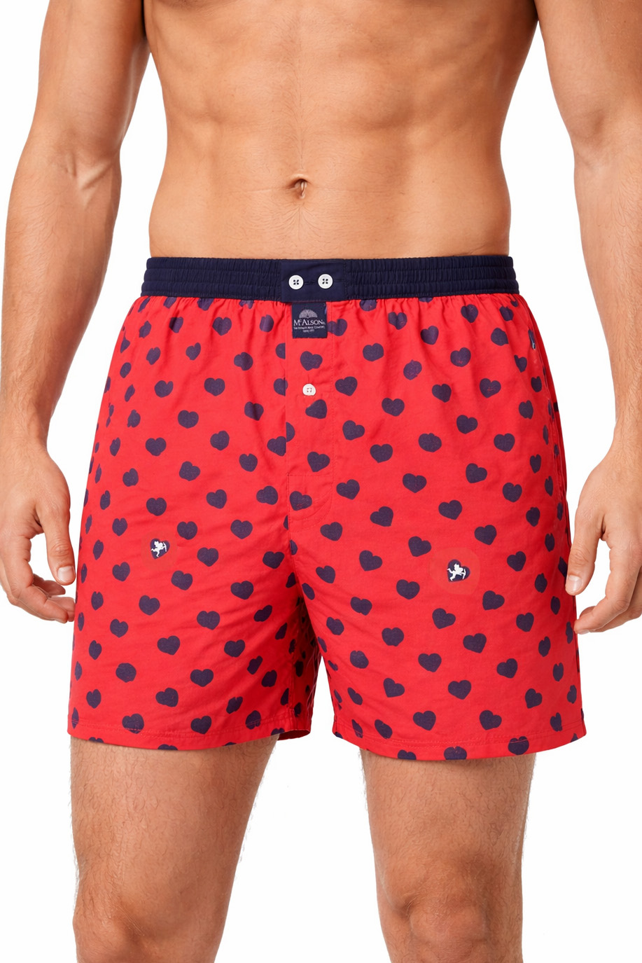 McAlson Boxer Valentine red