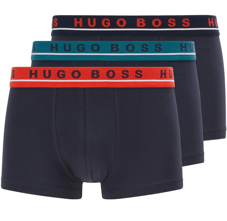 Hugo Boss Boxershorts 3-pack blauw