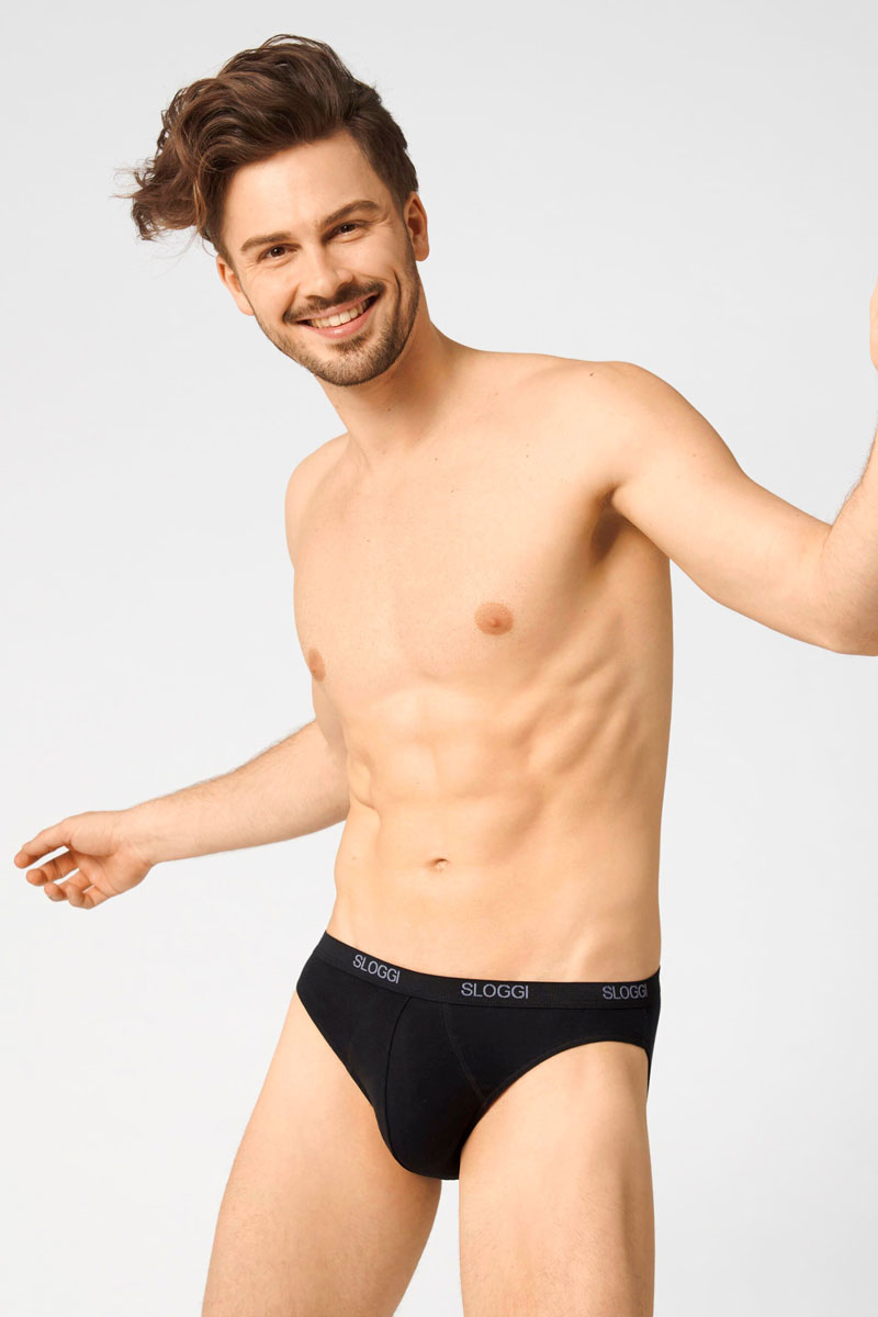 Sloggi basic mini slip zwart