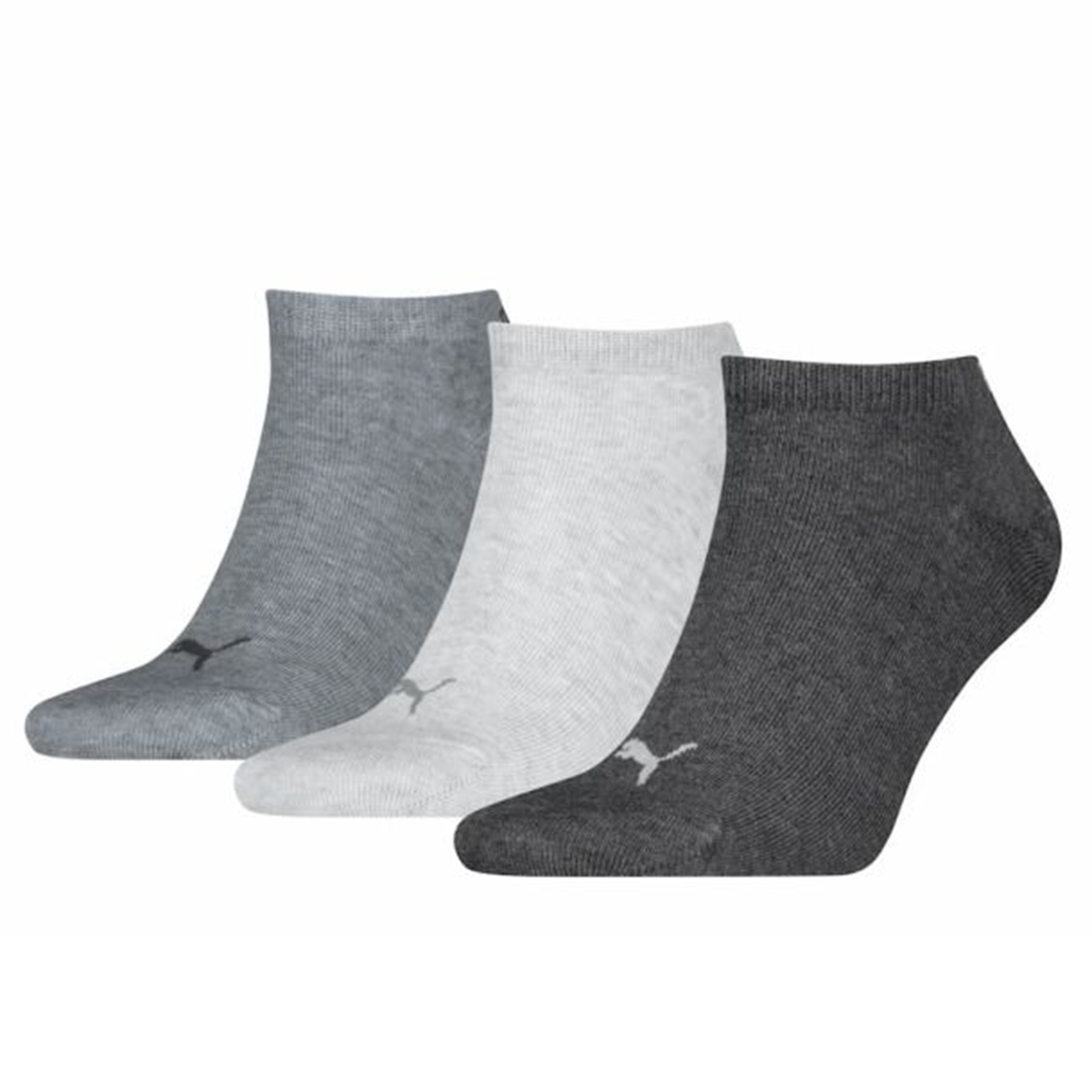 Puma Sneaker sokken 3-paar grijs