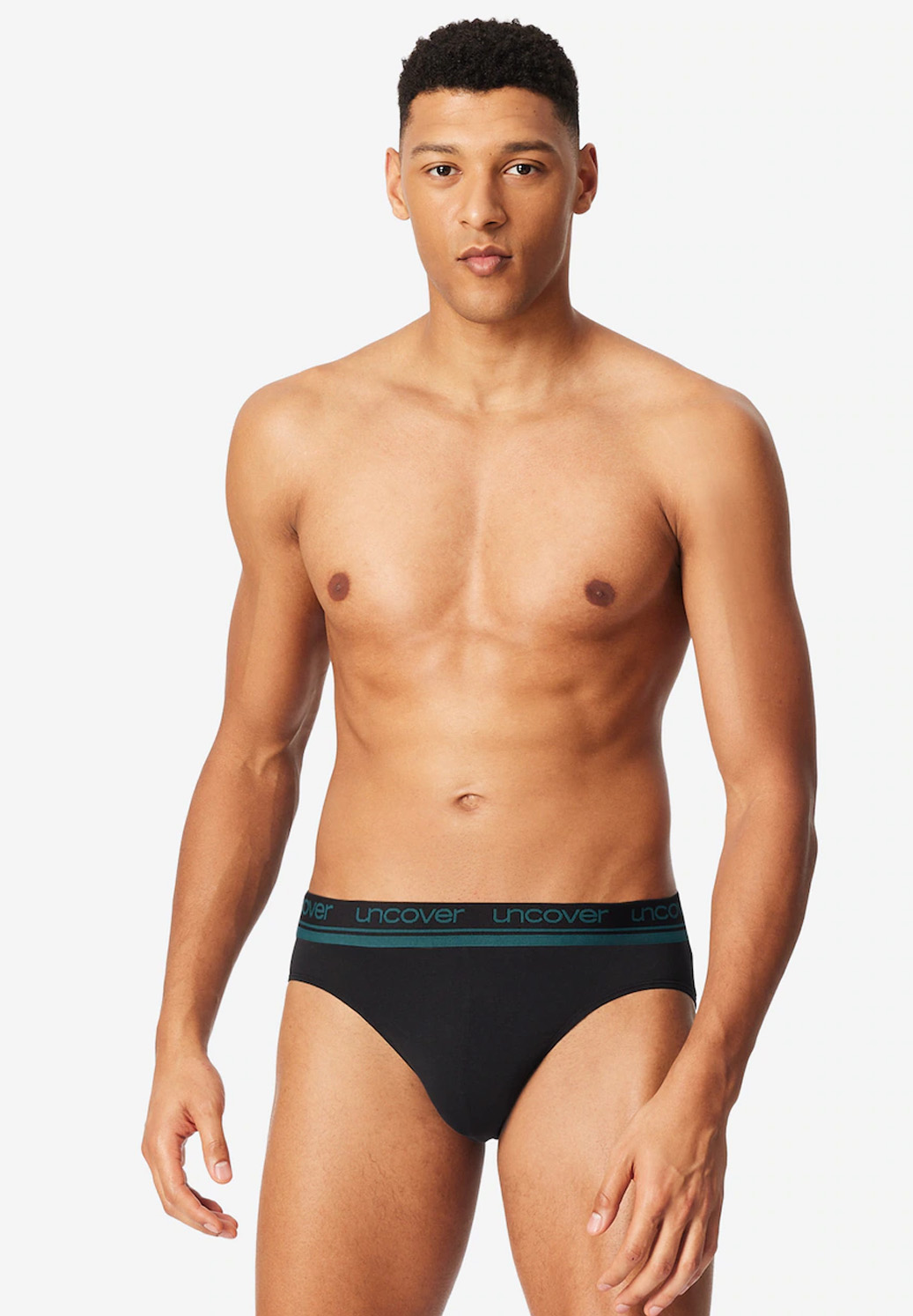 Schiesser Rio slips Uncover 3-pack zwart  