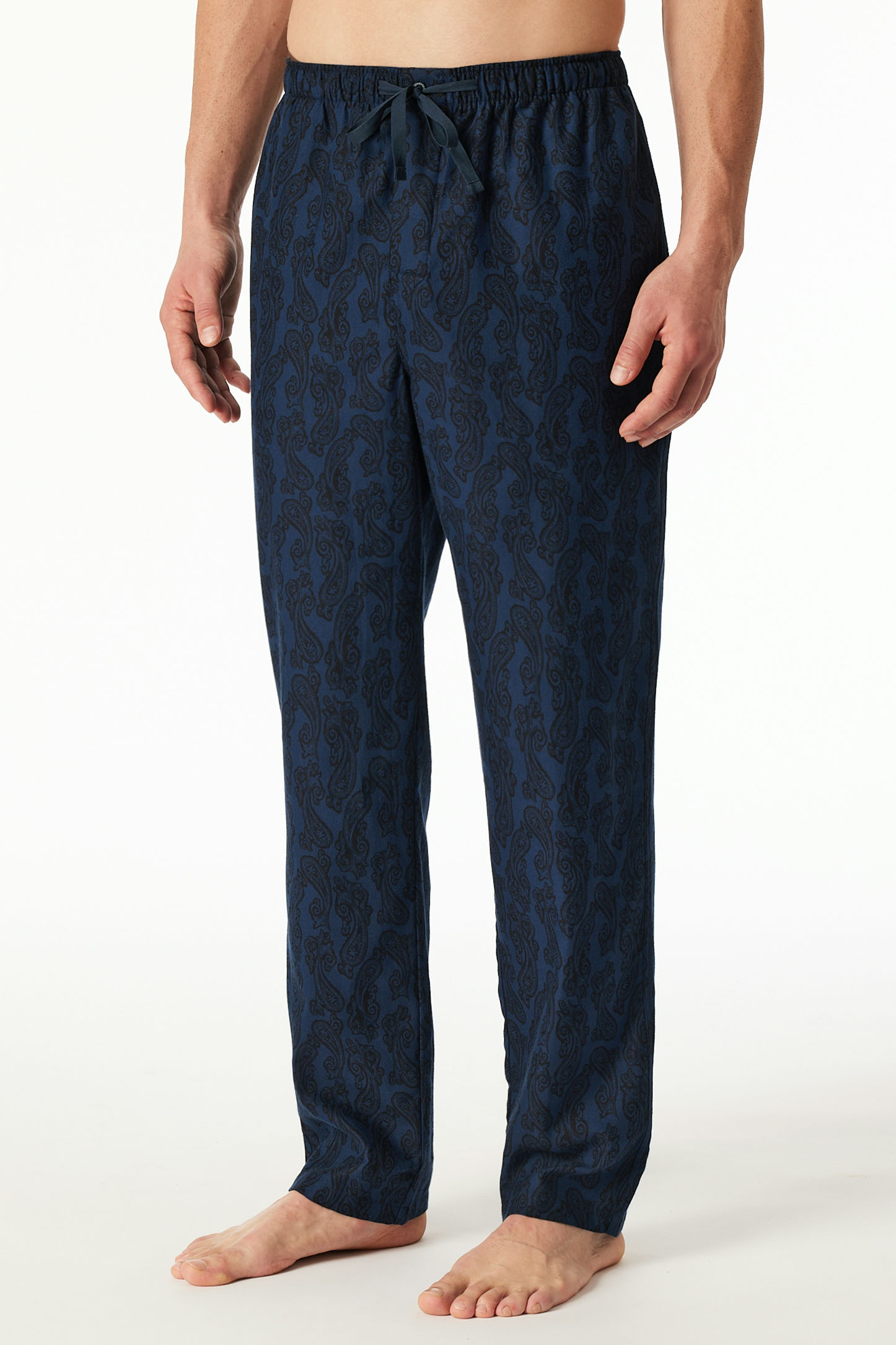 Schiesser Pyjamabroek blauw 