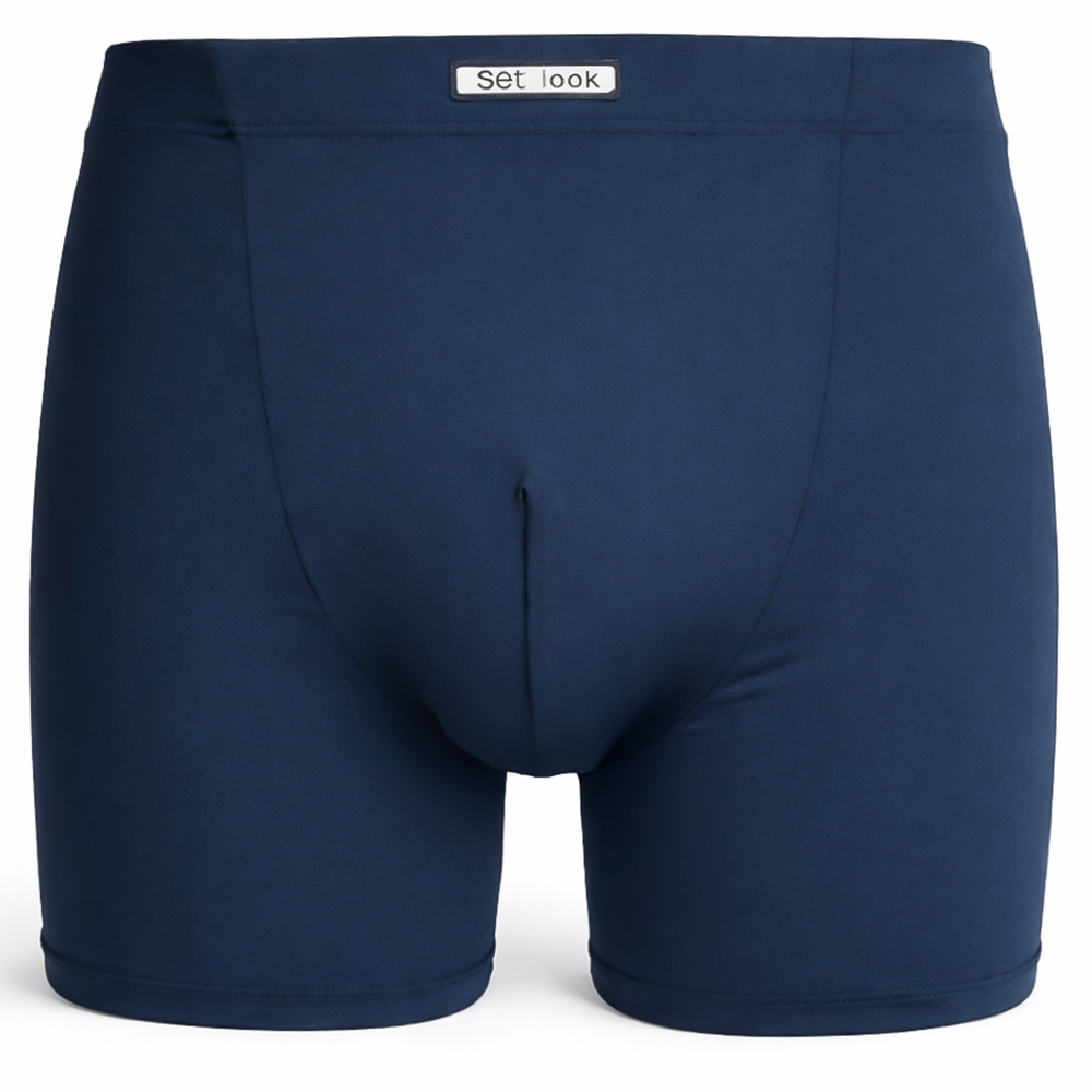 Set Boxershort 1878 microfiber blauw