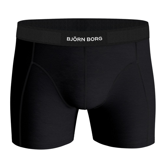 Boxershort Bjorn Borg Zwart effen
