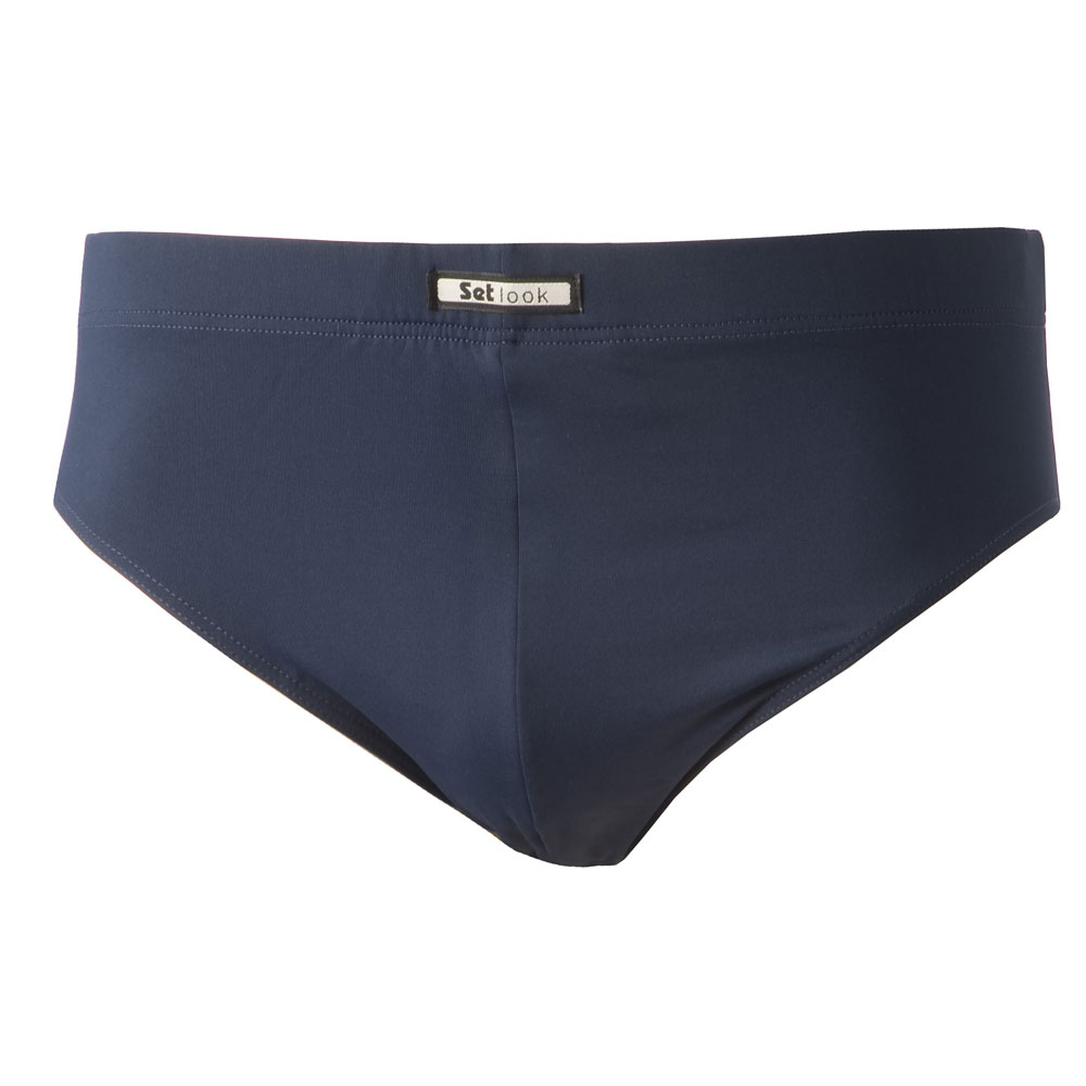 Set microfiber heren slip blauw