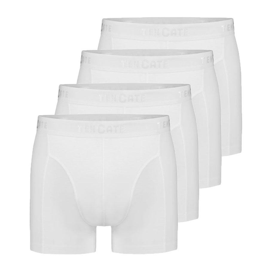 Ten Cate boxershorts organic cotton 4-pack wit