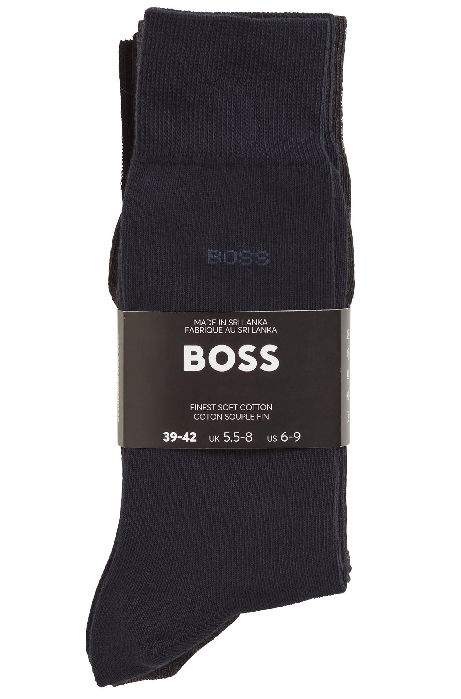 Boss Sokken 6-paar blauw
