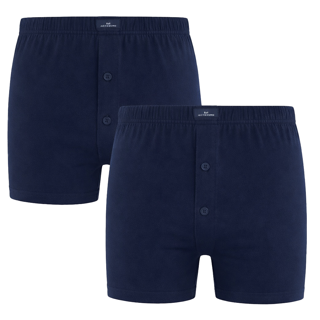 Gotzburg Jersey boxers 2-pack blauw