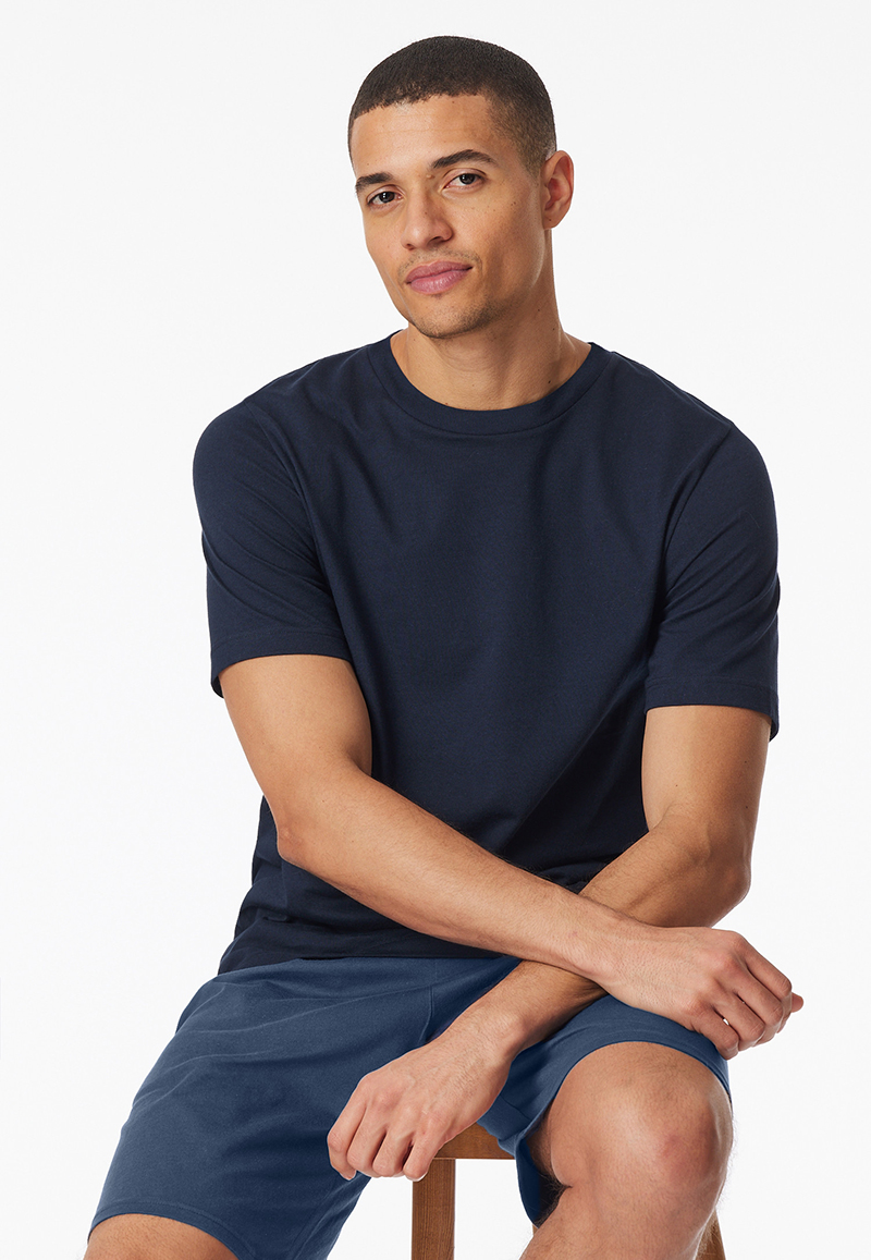 Schiesser Pyjamashirt korte mouw