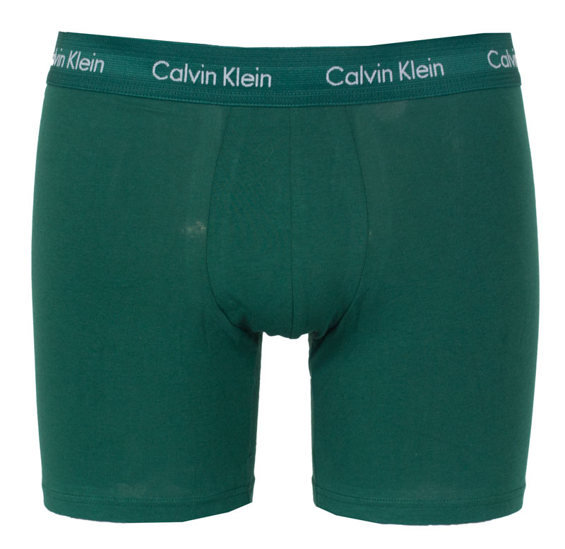 Calvin Klein boxershorts long 3-pack groen