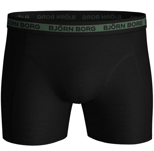 Bjorn Borg boxershorts Sammy solids 7-pack groen