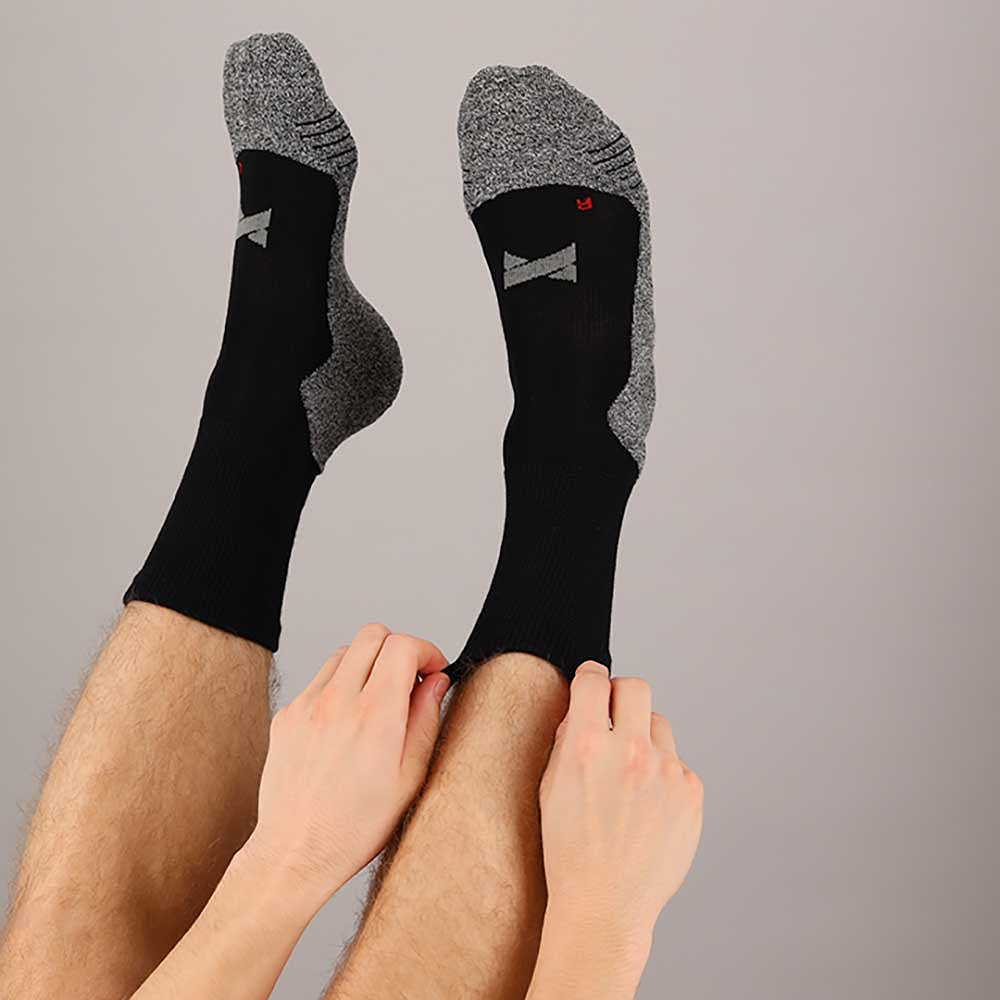 Apollo Wandel Sokken met Coolmax zwart