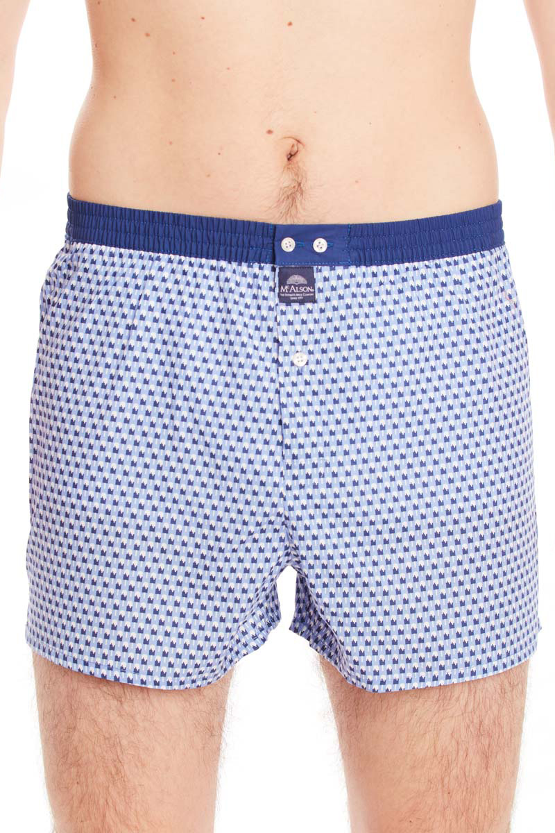 Mc Alson boxer lichtblauw met ijslolly print  