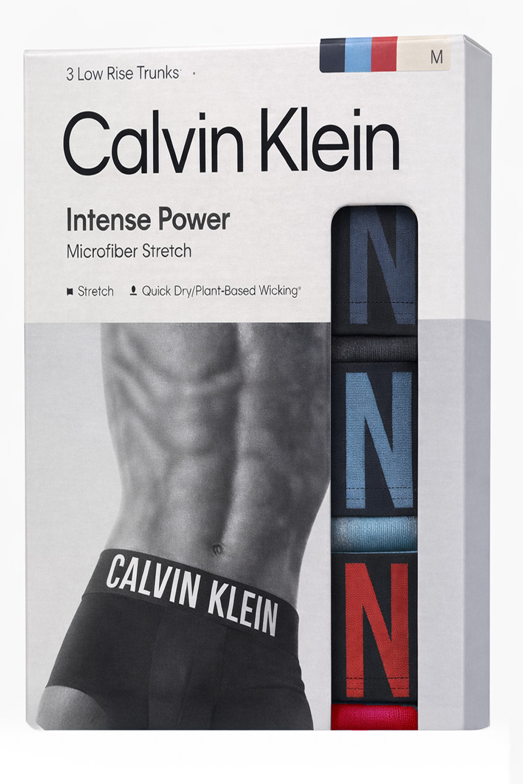 Calvin Klein low rise trunk Intense power 3-pack  