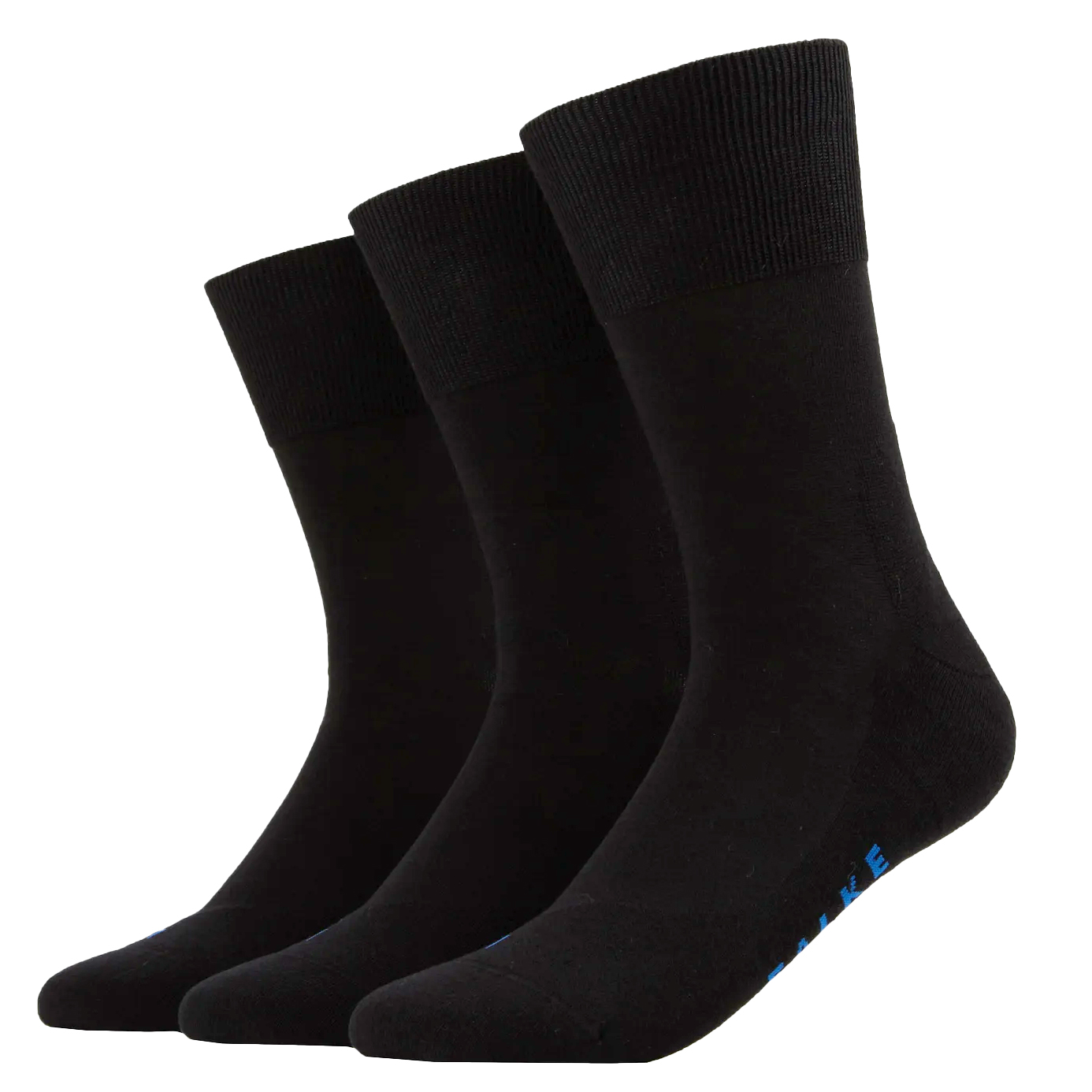 FALKE Run sokken zwart 3-paar