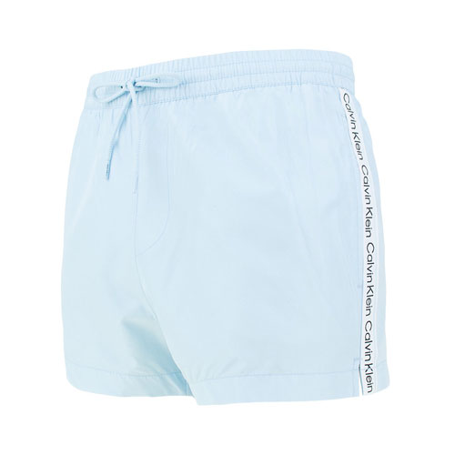 Calvin Klein Zwemshort lichtblauw met logoband