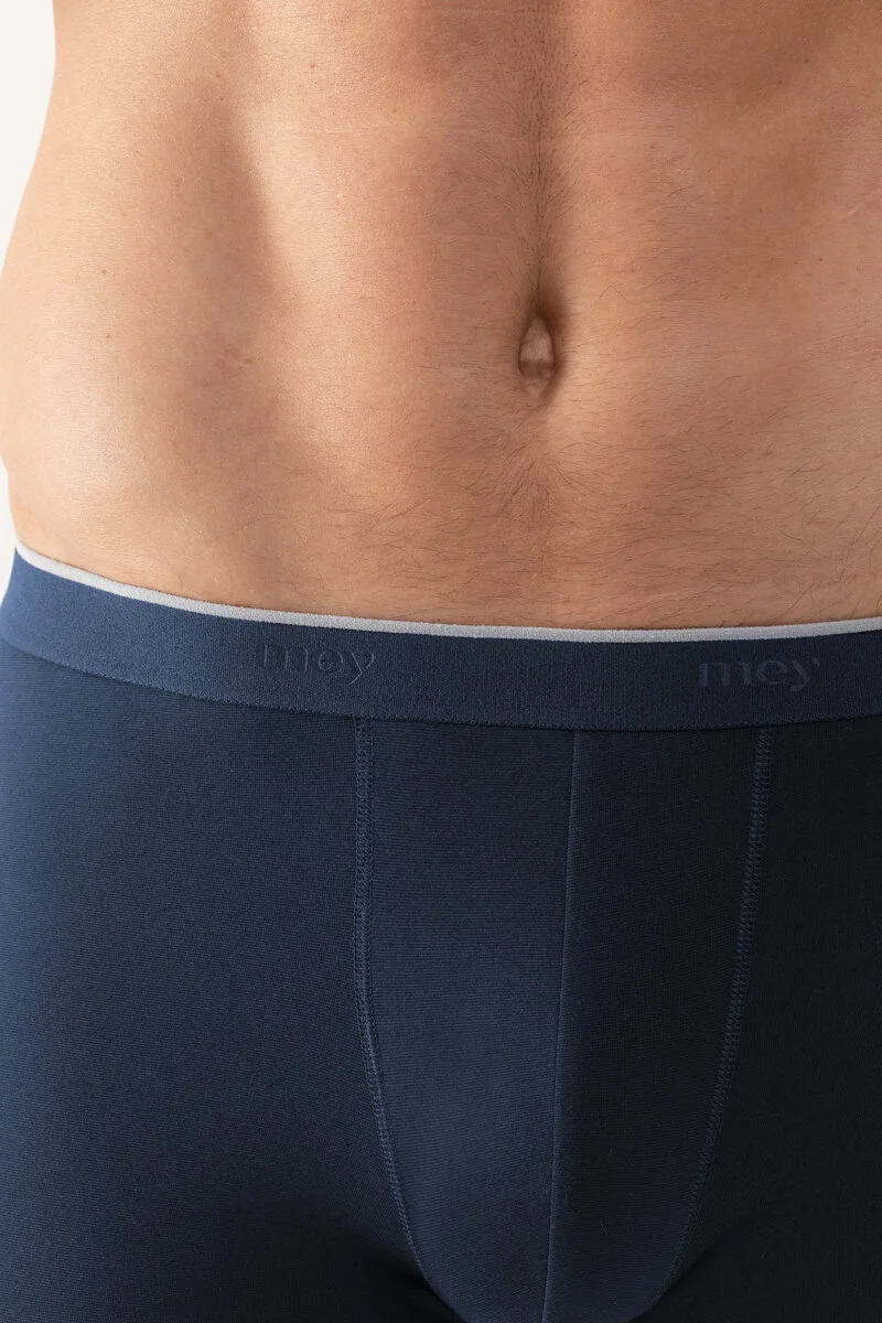 Mey boxershort dry cotton blauw