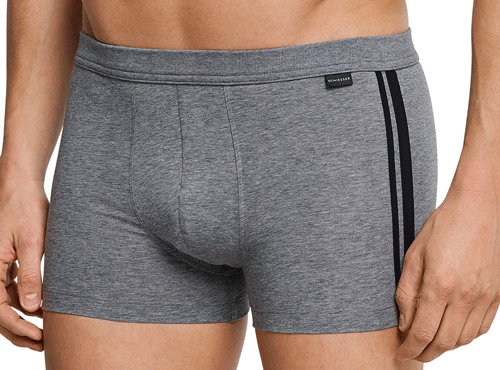 Schiesser Essentials boxershorts grijs
