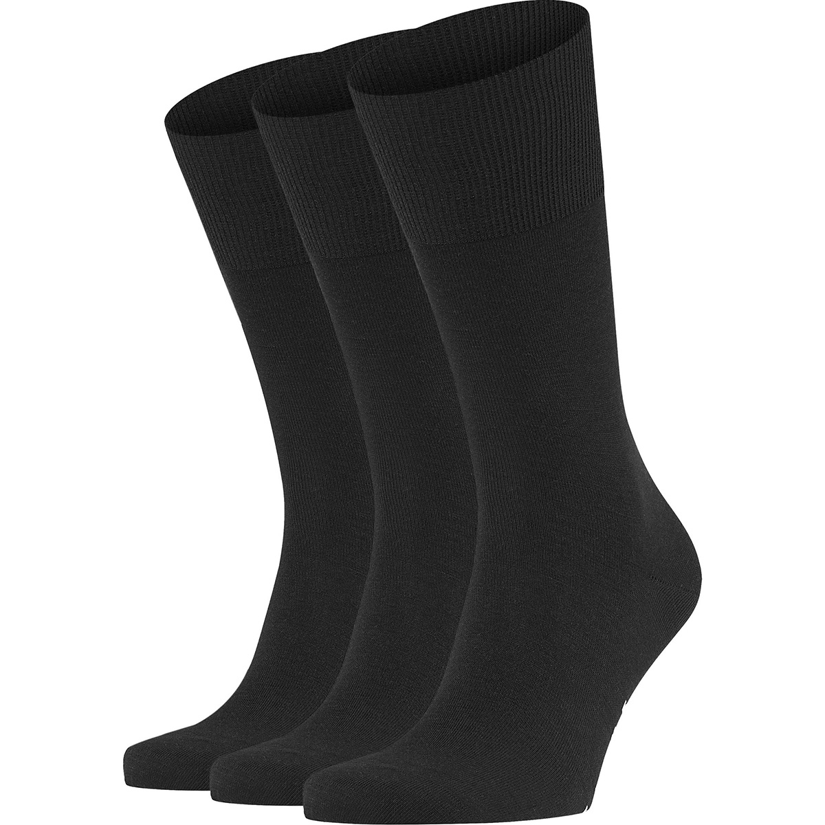FALKE Airport sokken 3-paar zwart