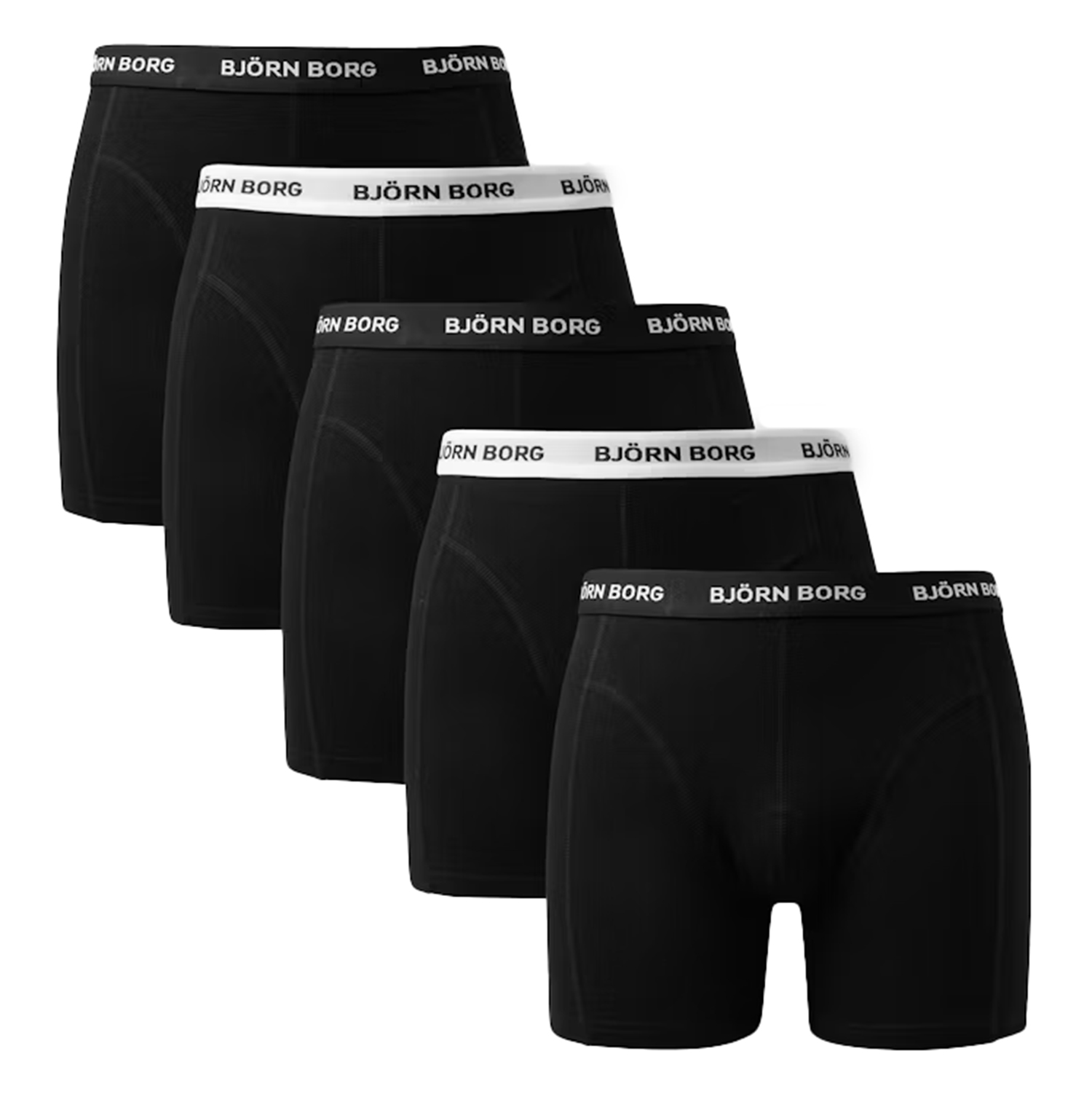Bjorn Borg boxershorts essential 5-pack zwart