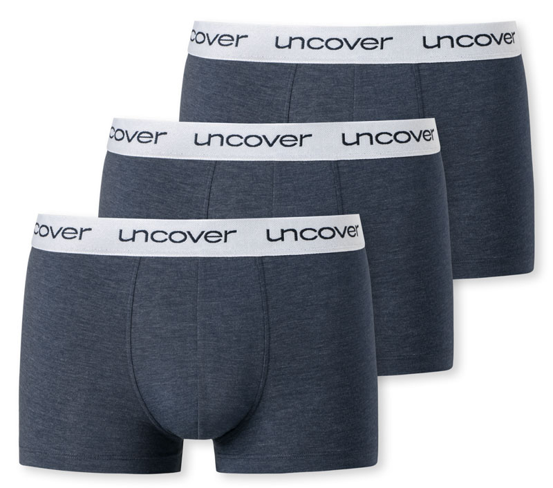 Schiessser Uncover Function 3-pack boxershorts blauw