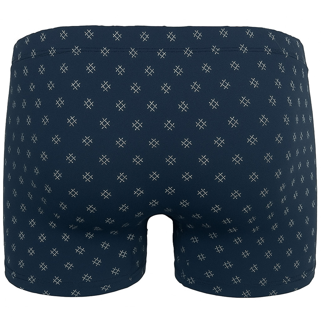 Set Boxershort Piscis microfiber blauw 