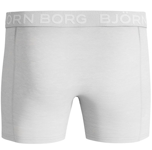 Bjorn Borg boxershorts Sammy Solids wit achterkant