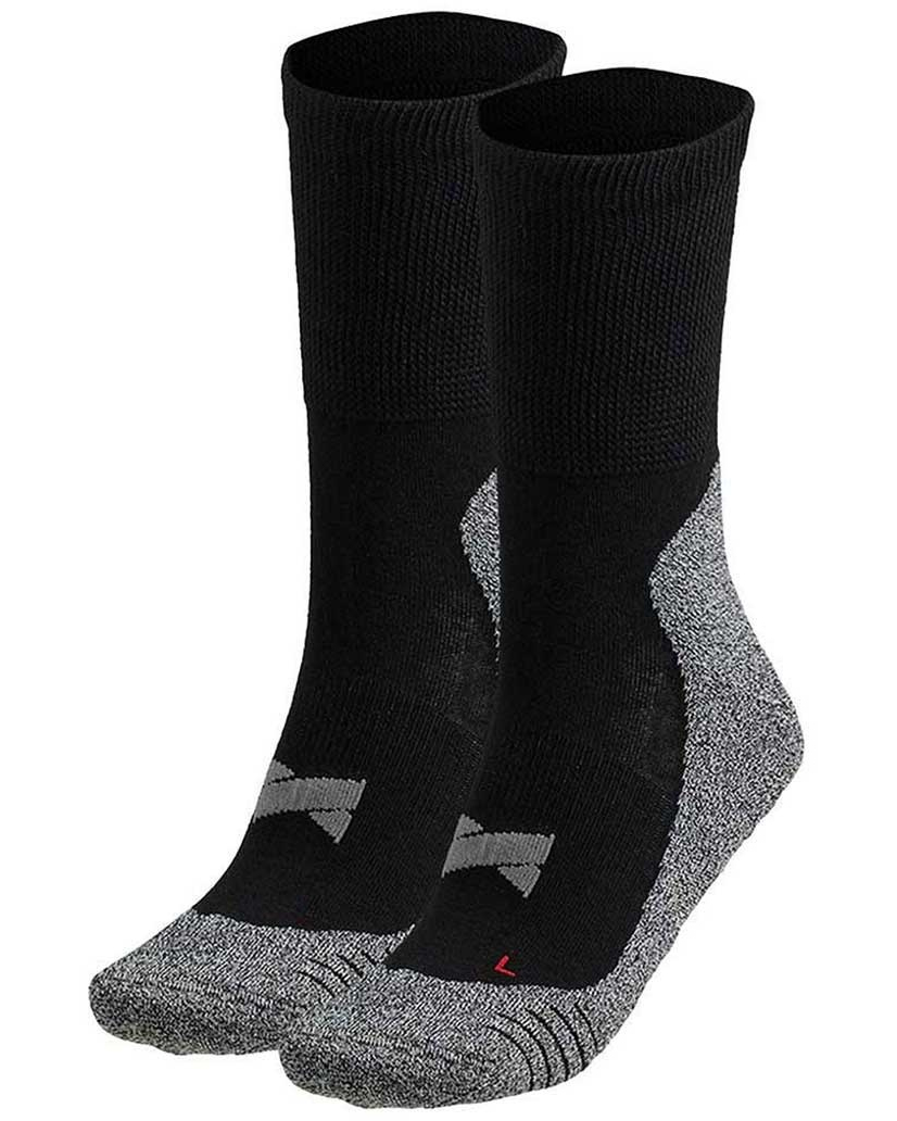Apollo Wandel Sokken met Coolmax zwart