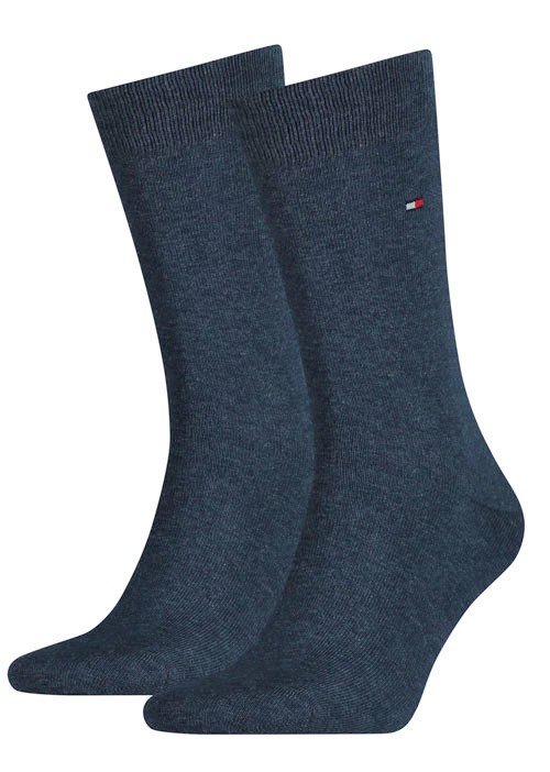 Tommy Hilfiger sokken jeans blauw 2-paar