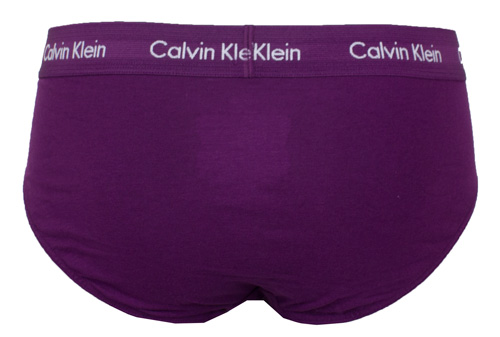 Calvin Klein slips 3-pack rood achterkant