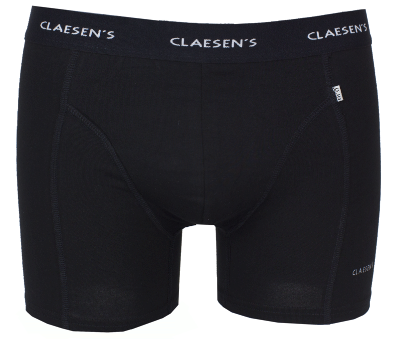 Claesens boxershorts zwart Boston voorkant