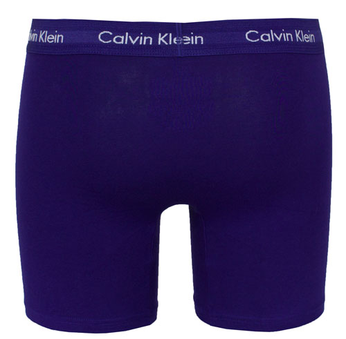 Calvin Klein boxershorts paars achterkant 