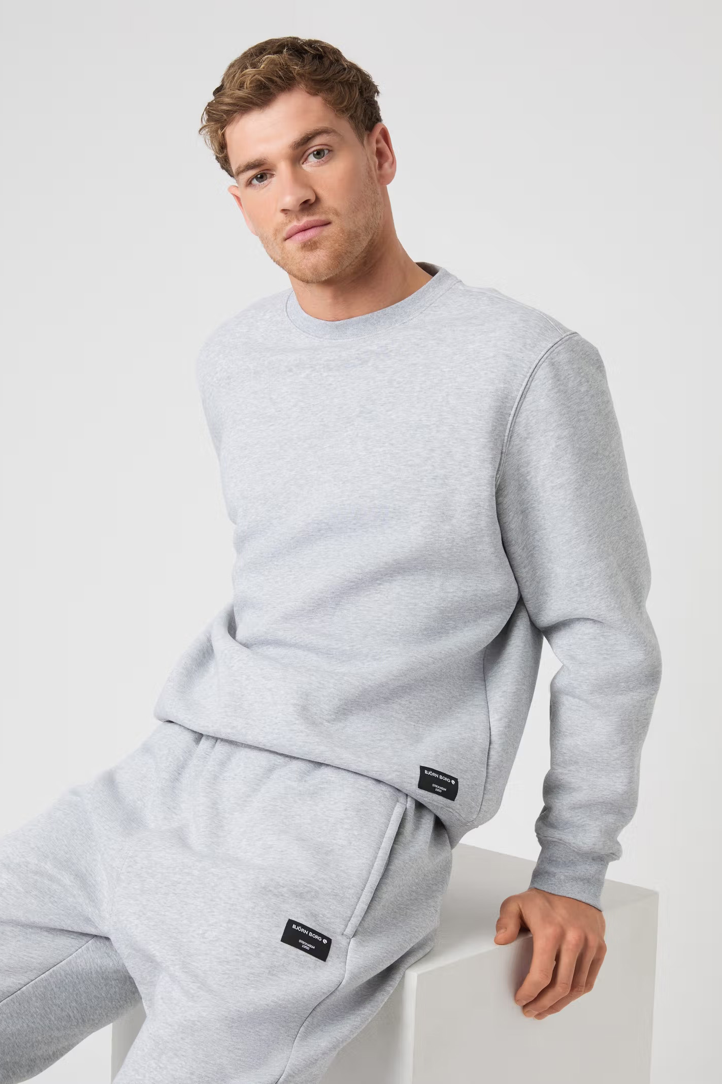 Bjorn Borg Sweatshirt Centre grijs