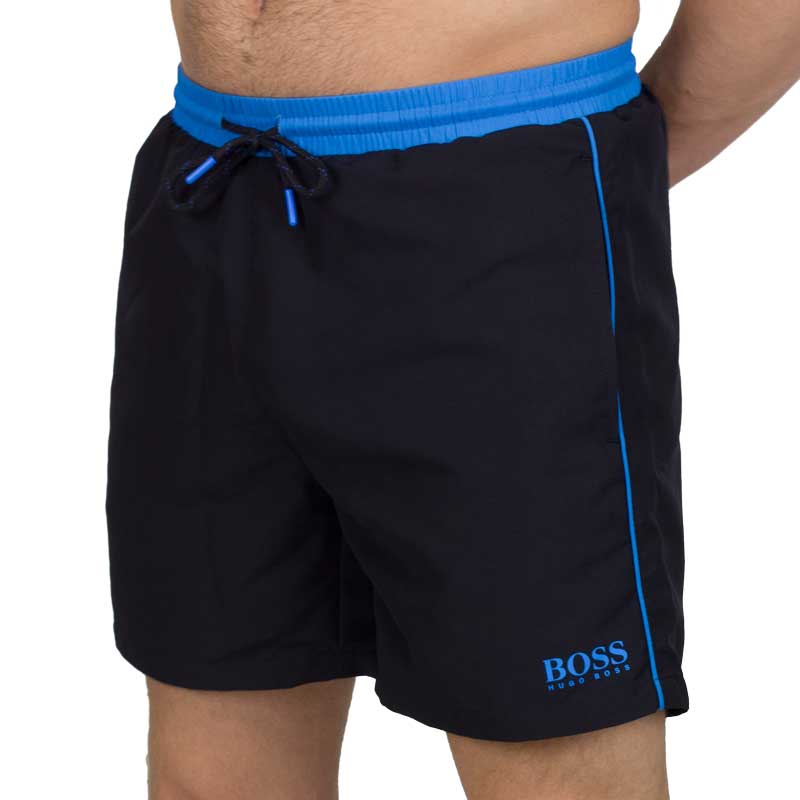 Hugo Boss Starfish zwemshort zwart-blauw