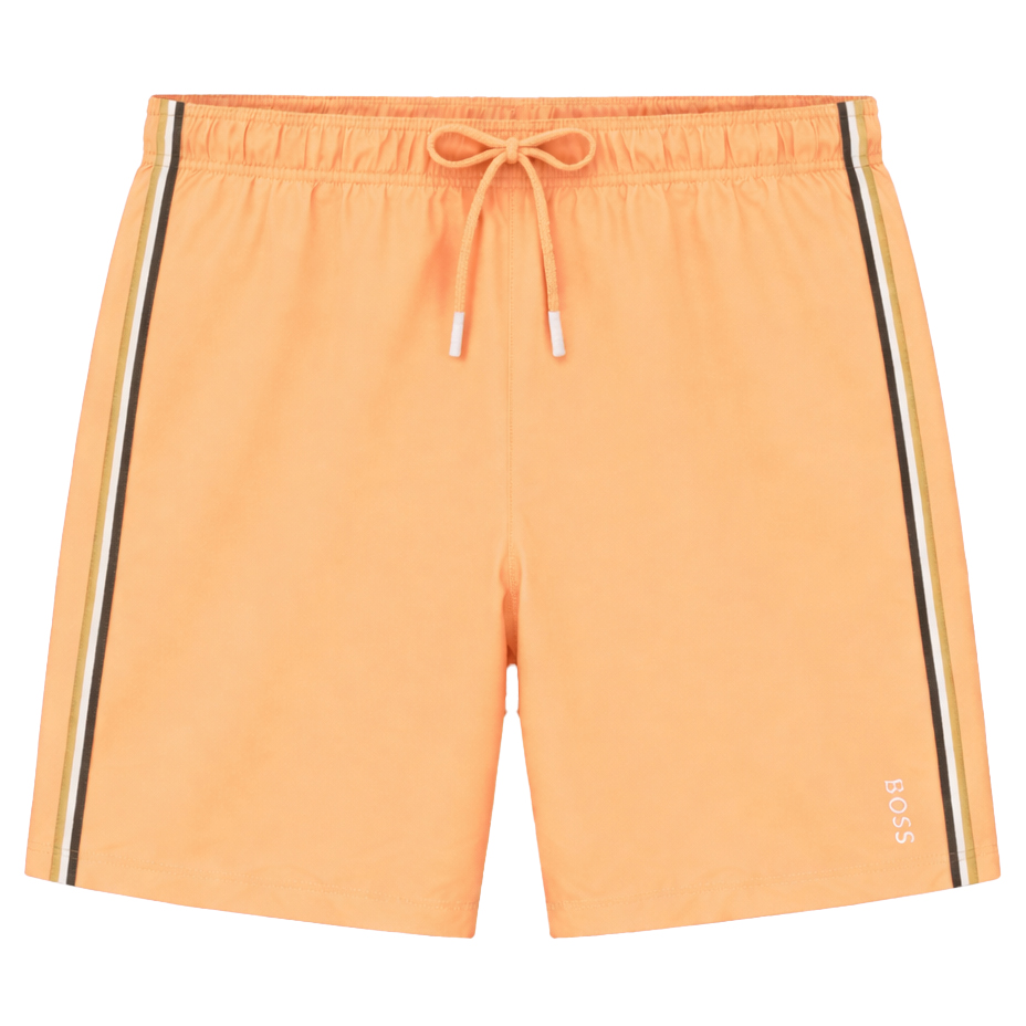 BOSS Iconic zwemshort oranje