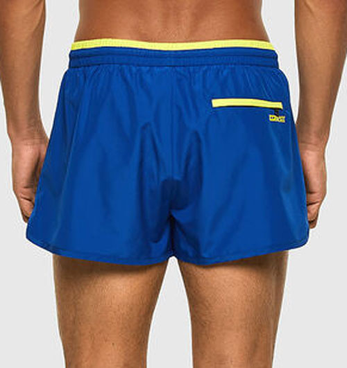 Diesel zwemshort Reef kort model blauw achterkant