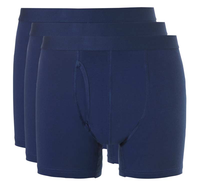 Ten Cate boxershorts blauw 3-pack