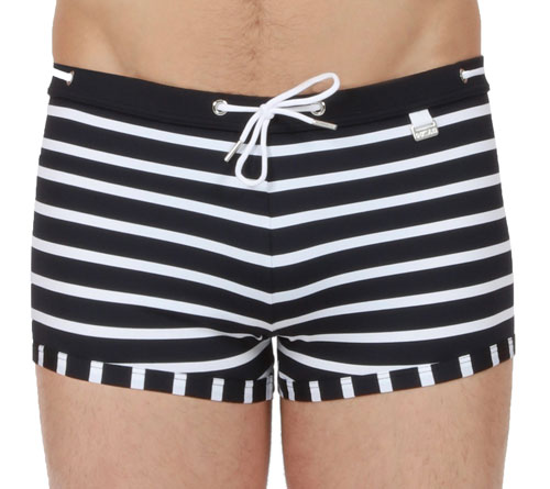 Hom zwemboxer Belle Mare blauw