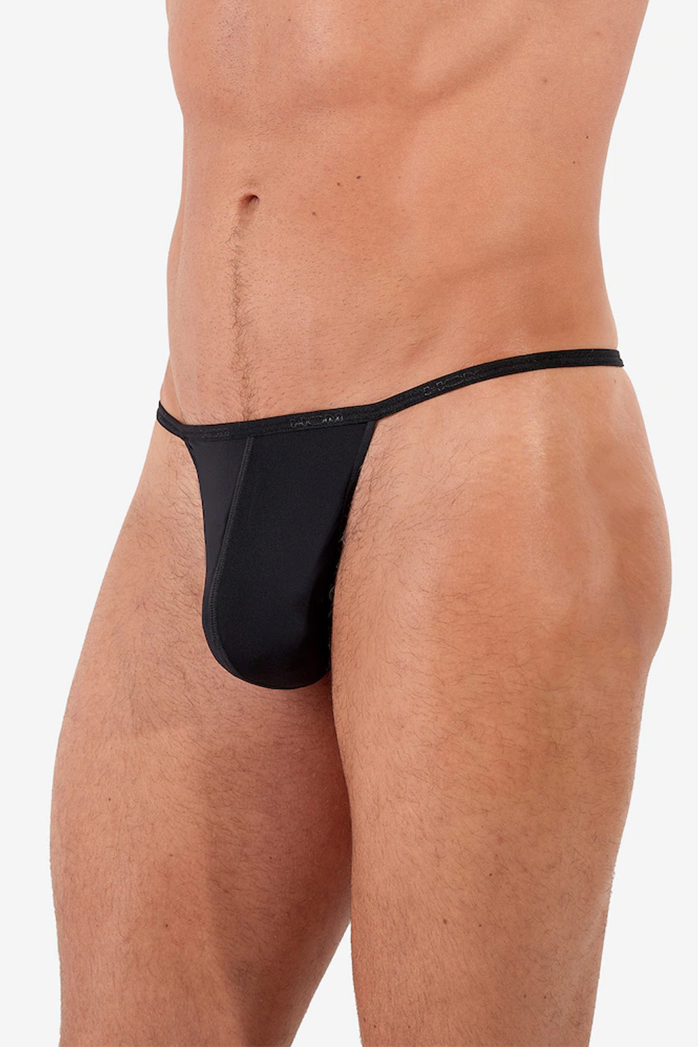Hom G-string Plumes 3-pack zwart