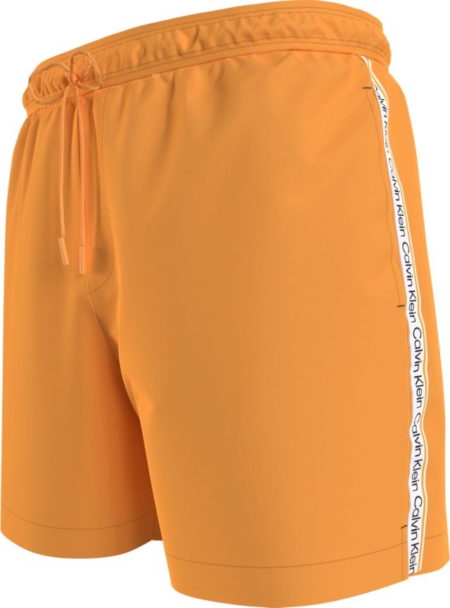 Calvin Klein Zwemshort oranje met logoband