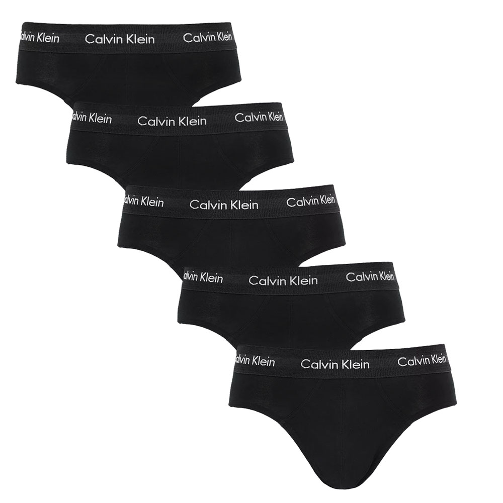 Calvin Klein slips 5-pack zwart