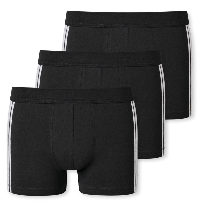 Schiesser boxershorts zwart 95-5 3-pack