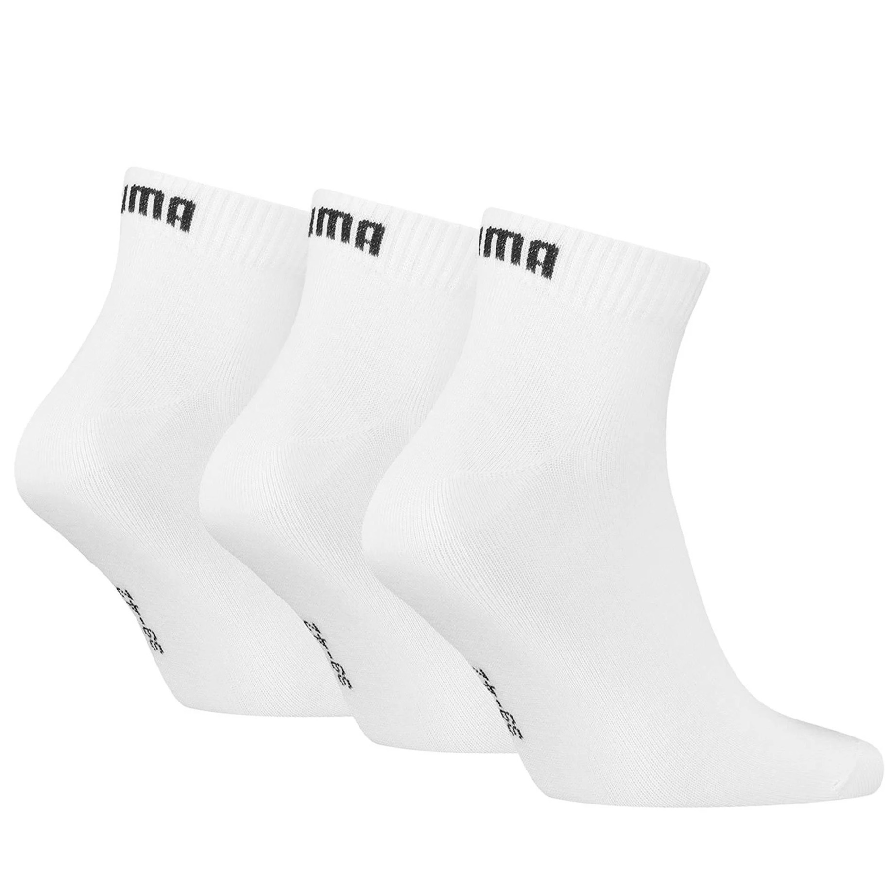 Puma Sneaker sokken 3-paar wit