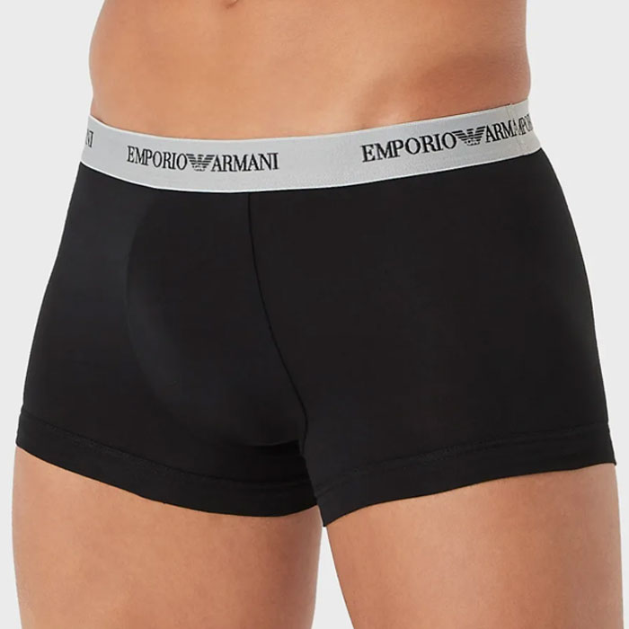 Armani Core boxershorts zwart 3-pack