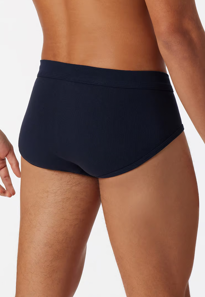 Schiesser Sportslip met gulp Essential 6-pack blauw